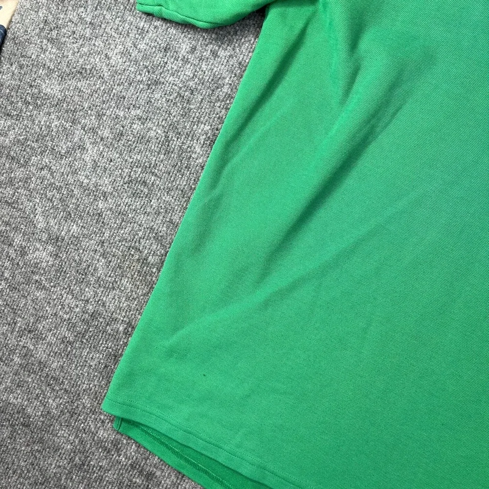 Polo Ralph Lauren Polo Shirt‎ Mens XL Green Big Pony #3 Performance Tennis Golf